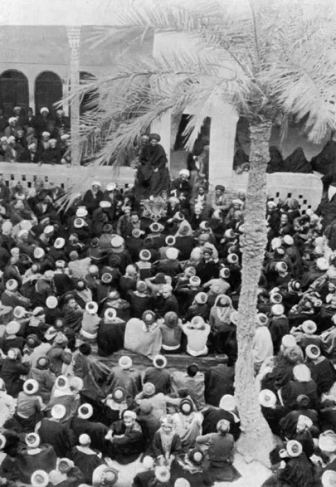 Framed Print : A speech in Teheran Framed Print : A speech in Teheran