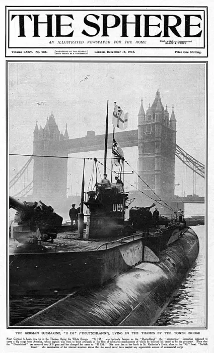 Framed Print : Sphere cover - German U boat in Thames by Tower Bridge Framed Print : Sphere cover - German U boat in Thames by Tower Bridge