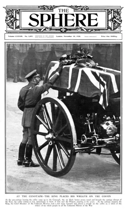 Framed Print : Sphere cover - King places wreath on unknown warrior coffin Framed Print : Sphere cover - King places wreath on unknown warrior coffin