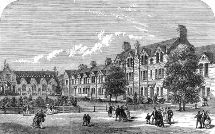 Framed Print : Spurgeons Orphanage, Stockwell, 1869 Framed Print : Spurgeons Orphanage, Stockwell, 1869