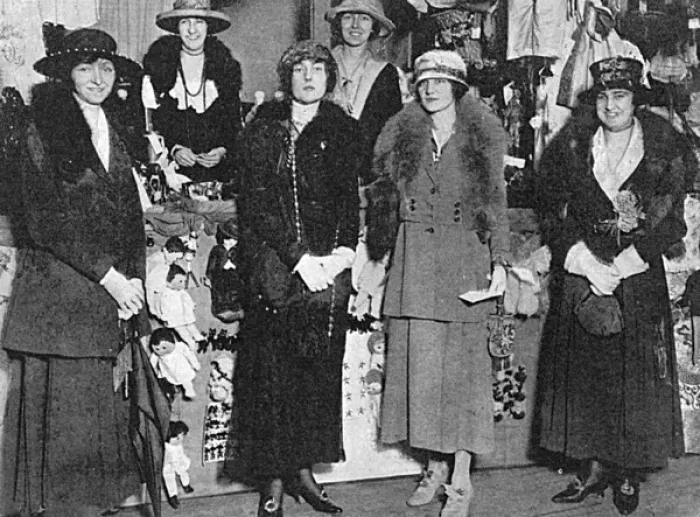 Framed Print : St. Dunstans Bazaar at the Albert Hall, WW1