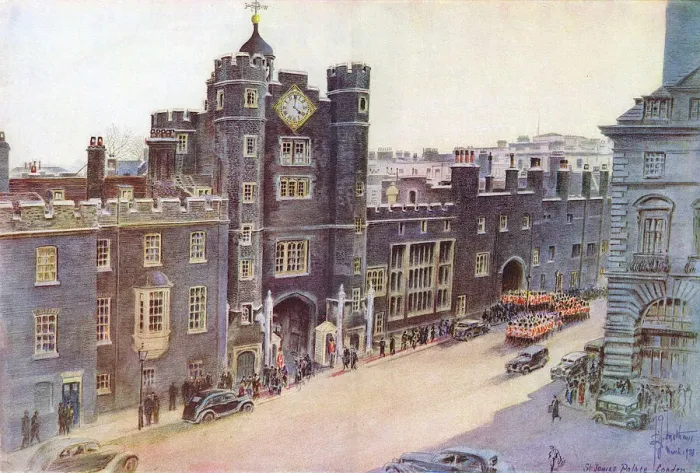 Framed Print : St. Jamess Palace - Court of St. James s Framed Print : St. Jamess Palace - Court of St. James s