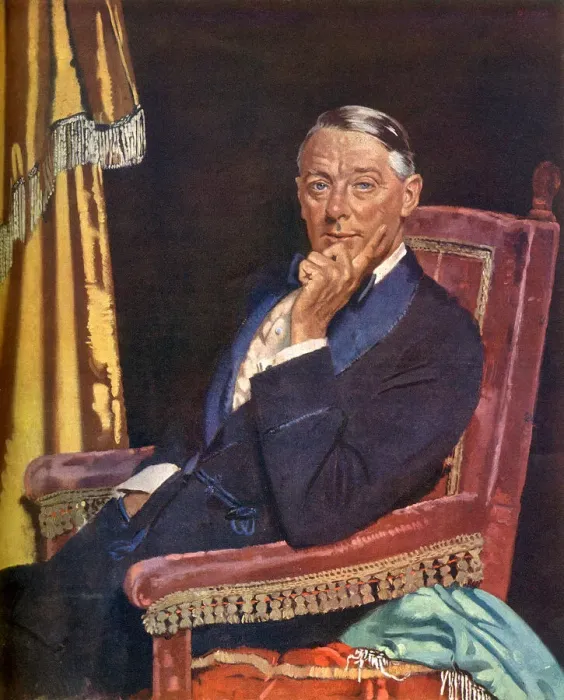Framed Print : St. John Harmsworth by Sir William Orpen