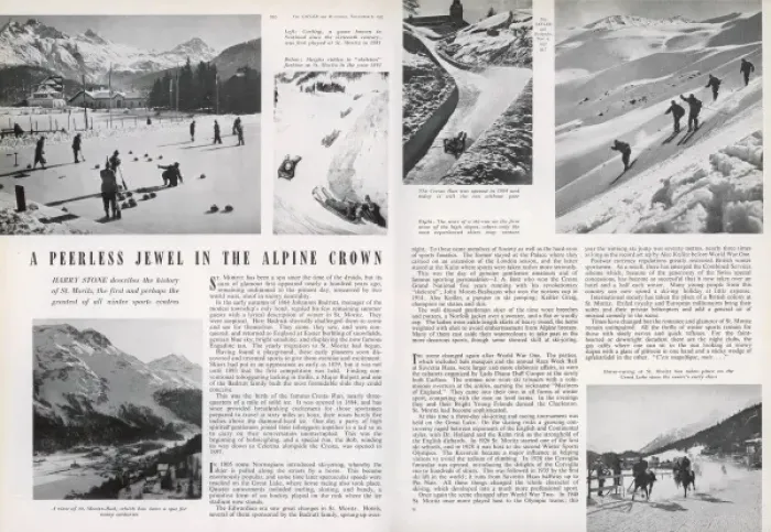 Framed Print : St. Moritz, Switzerland