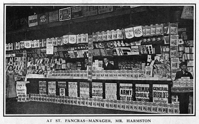 Framed Print : St Pancras Bookstall Framed Print : St Pancras Bookstall