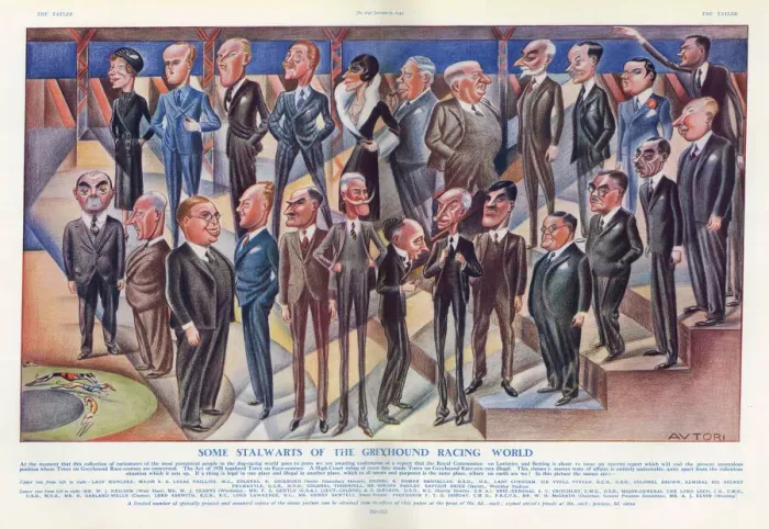 Framed Print : Some Stalwarts of the Greyhound Racing World by Autori Framed Print : Some Stalwarts of the Greyhound Racing World by Autori