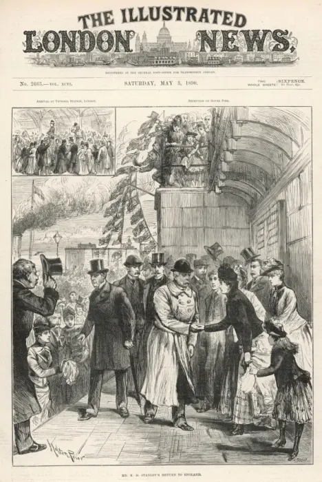 Framed Print : Stanley Returns England
