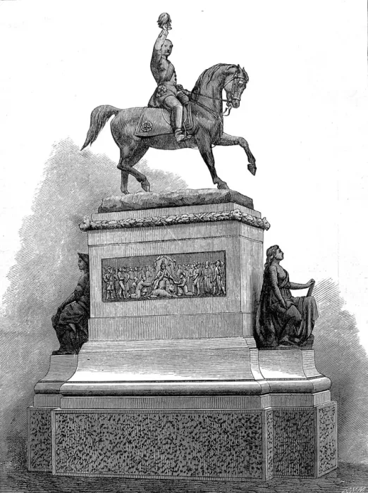 Framed Print : Statue of Prince Albert in Holborn, London, 1874 Framed Print : Statue of Prince Albert in Holborn, London, 1874