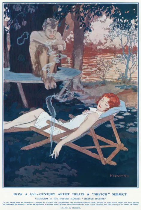 Framed Print : Strange Incense by Reginald Higgins Framed Print : Strange Incense by Reginald Higgins