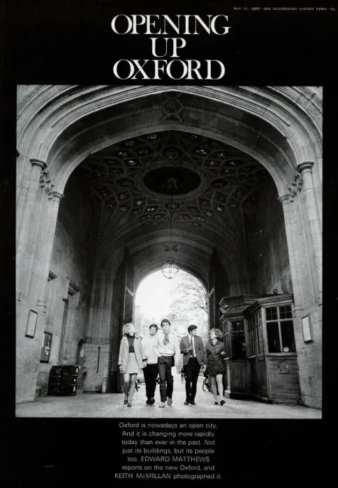 Framed Print : Students at Oxford University Framed Print : Students at Oxford University
