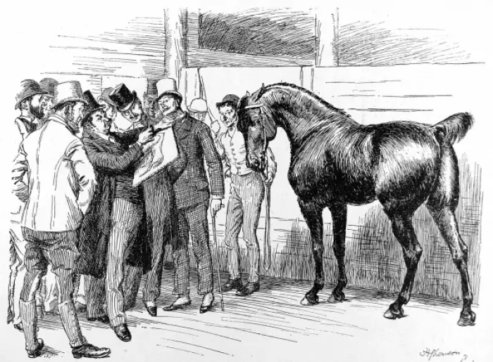Framed Print : The Summer Horse Show, Islington, 1892 Framed Print : The Summer Horse Show, Islington, 1892