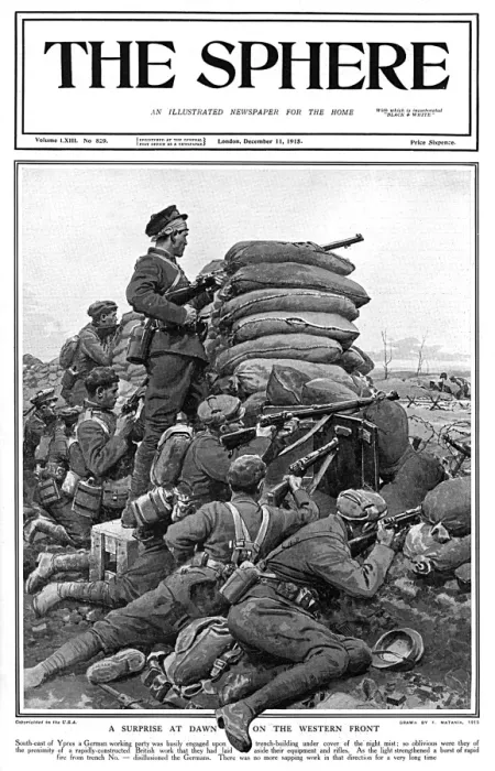 Framed Print : Surprise at dawn on the Western Front Framed Print : Surprise at dawn on the Western Front