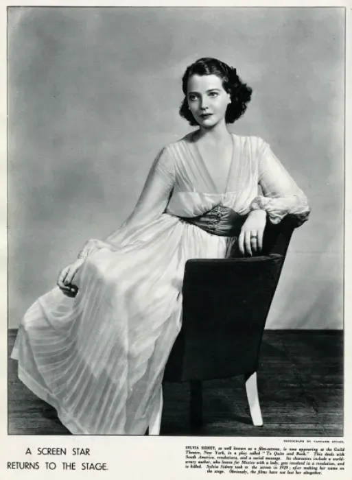 Framed Print : Sylvia Sidney 1930