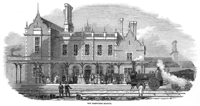 Framed Print : Tamworth Station Framed Print : Tamworth Station