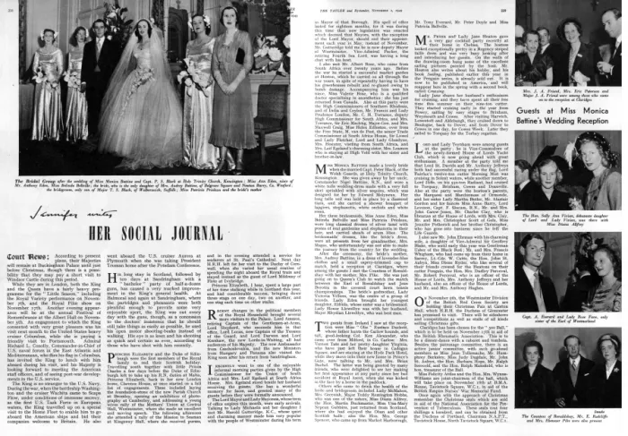 Framed Print : The Tatler & Bystander, 2nd November 1949 Framed Print : The Tatler & Bystander, 2nd November 1949