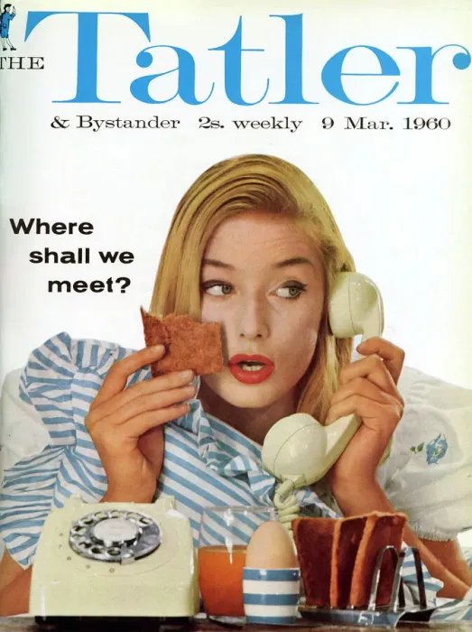 Framed Print : Tatler front cover, 9 March 1960 Framed Print : Tatler front cover, 9 March 1960