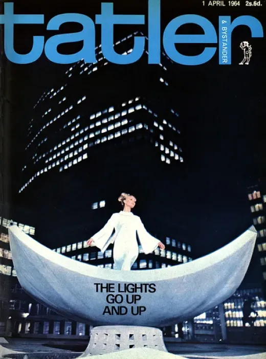 Framed Print : Tatler front cover, April 1964 Framed Print : Tatler front cover, April 1964