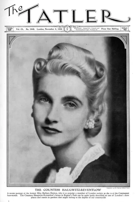 Framed Print : Tatler cover - Barbara Hutton Framed Print : Tatler cover - Barbara Hutton