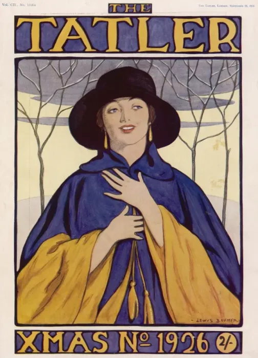 Framed Print : Tatler front cover, Christmas number 1926 Framed Print : Tatler front cover, Christmas number 1926