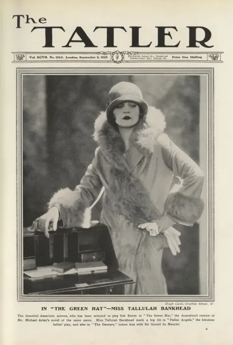 Framed Print : Tatler front cover featuring Tallulah Bankhead, 1925 Framed Print : Tatler front cover featuring Tallulah Bankhead, 1925