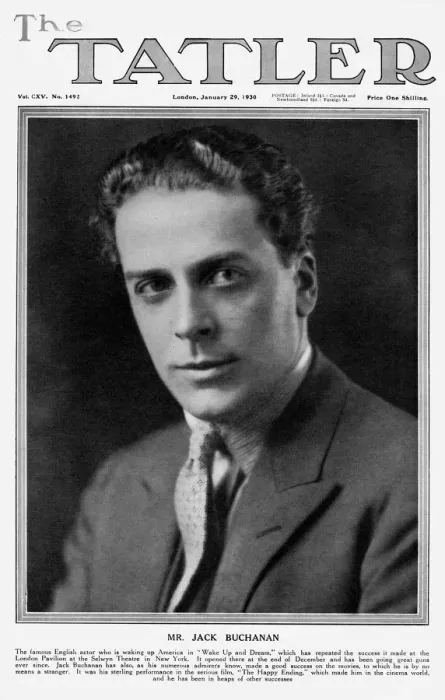 Framed Print : Tatler cover - Jack Buchanan Framed Print : Tatler cover - Jack Buchanan