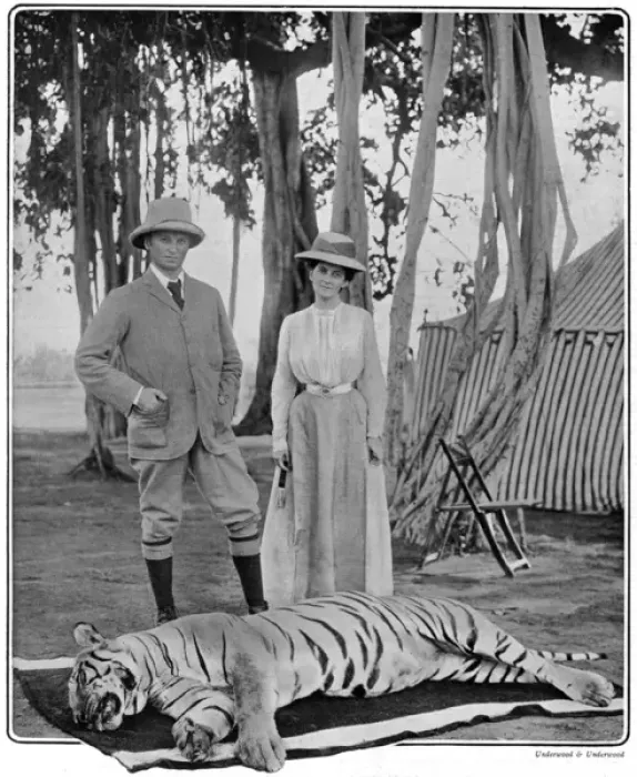 Framed Print : Tatler front cover - Lord & Lady Curzon in India Framed Print : Tatler front cover - Lord & Lady Curzon in India