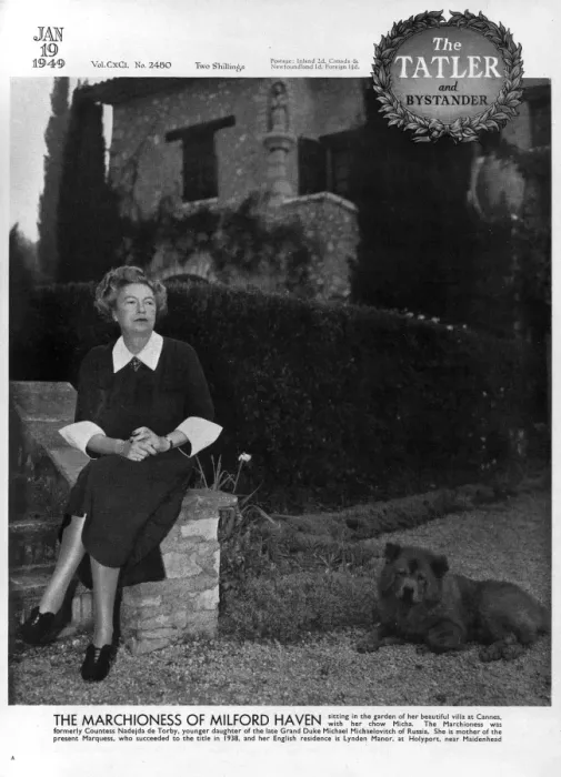 Framed Print : Tatler cover - Marchioness of Milford Haven Framed Print : Tatler cover - Marchioness of Milford Haven