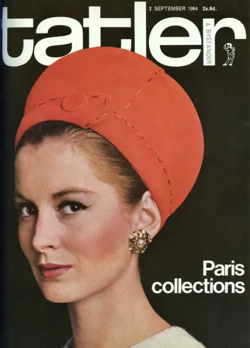 Framed Print : Tatler front cover, Paris Collections, 1964 Framed Print : Tatler front cover, Paris Collections, 1964