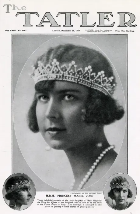 Framed Print : Tatler cover - Princess Marie Jose of Belgium Framed Print : Tatler cover - Princess Marie Jose of Belgium