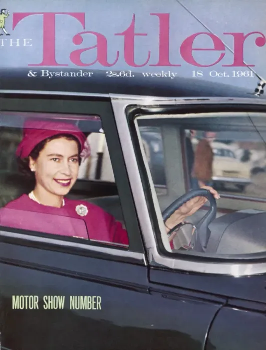 Framed Print : Tatler front cover: Queen Elizabeth II