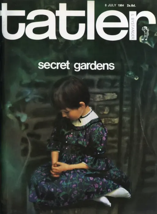 Framed Print : Tatler front cover, Secret Gardens 1964 Framed Print : Tatler front cover, Secret Gardens 1964