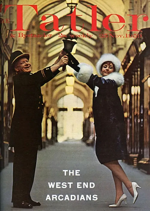 Framed Print : Tatler cover - West End Arcadians - 1959 Framed Print : Tatler cover - West End Arcadians - 1959