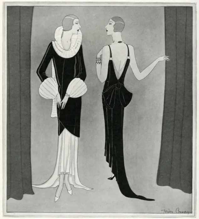 Framed Print : A Tatler Fashion, by Gordon Conway