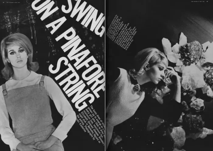 Framed Print : Tatler fashion shoot at Annabels nightclub, 1963 Framed Print : Tatler fashion shoot at Annabels nightclub, 1963