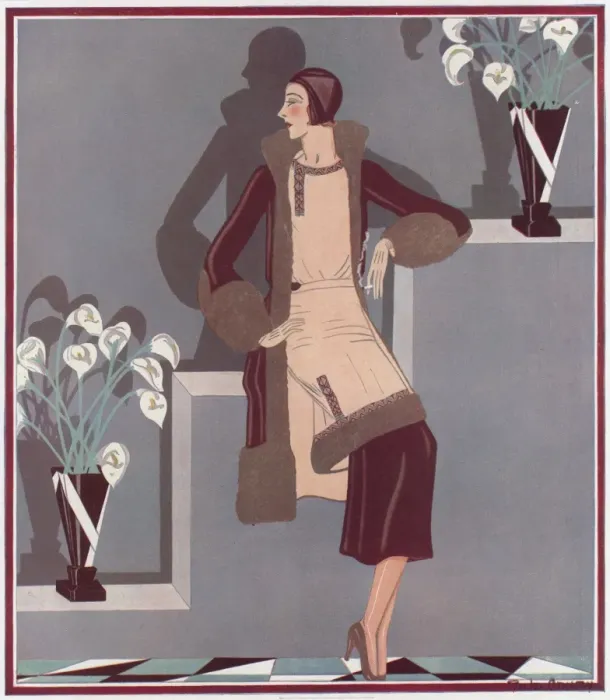 Framed Print : Tatler fashions for September 1930 Framed Print : Tatler fashions for September 1930