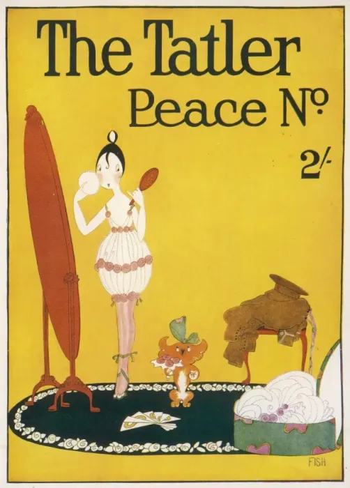 Framed Print : The Tatler Peace Number Framed Print : The Tatler Peace Number