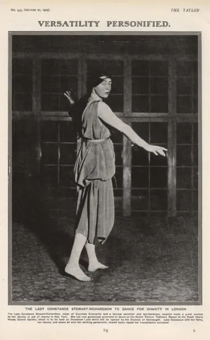 Framed Print : Tatler photo of Lady Constance Stewart-Richardson