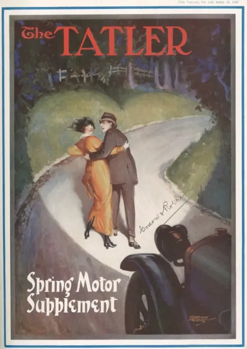 Framed Print : The Tatler Spring Motor Supplement Framed Print : The Tatler Spring Motor Supplement