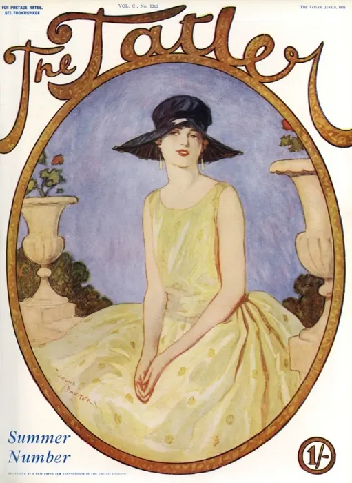 Framed Print : The Tatler, Summer Number 1926