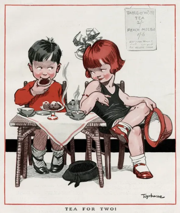 Framed Print : Tea for two Framed Print : Tea for two