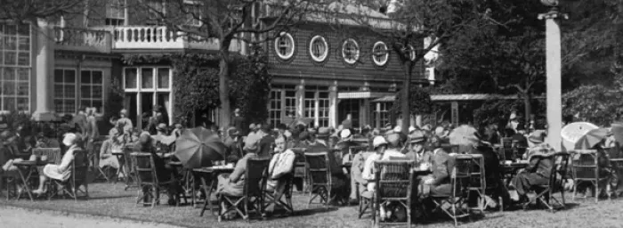 Framed Print : Tea on the lawn at Ranelagh Framed Print : Tea on the lawn at Ranelagh