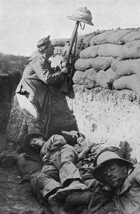 Framed Print : Teasing the Turk, WW1 Framed Print : Teasing the Turk, WW1
