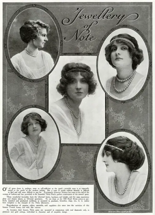 Framed Print : Tecla pearls counterparts for the natural 1913 Framed Print : Tecla pearls counterparts for the natural 1913