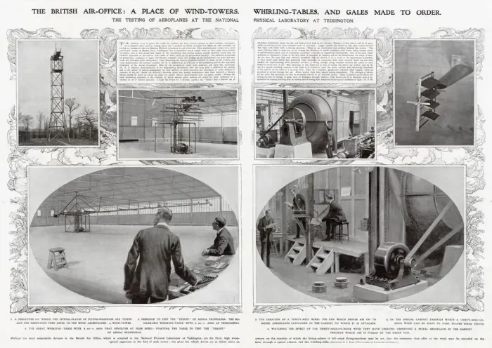 Framed Print : Testing aeroplanes - The National Physical Laboratory Framed Print : Testing aeroplanes - The National Physical Laboratory