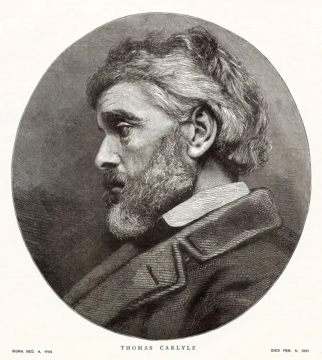 Framed Print : Thomas Carlyle (1795 - 1881), Scottish historian and essayist Framed Print : Thomas Carlyle (1795 - 1881), Scottish historian and essayist