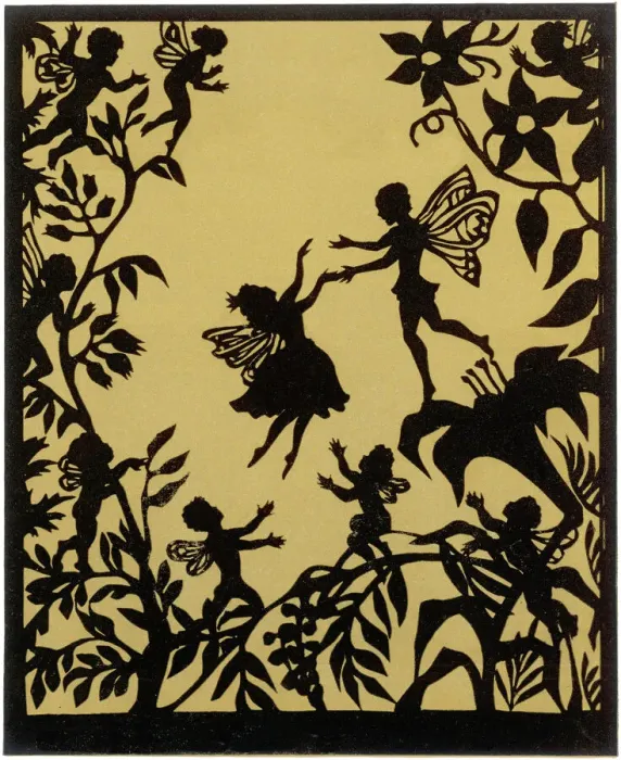 Framed Print : Thumbelina flies off with her Fairy Prince