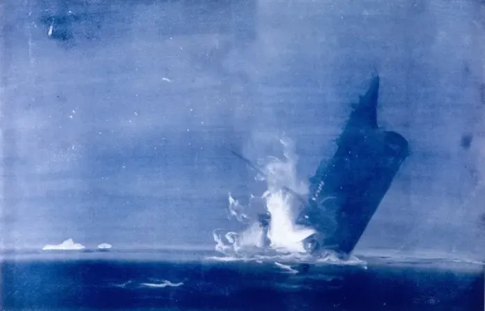 Framed Print : Titanic Last Moments Framed Print : Titanic Last Moments