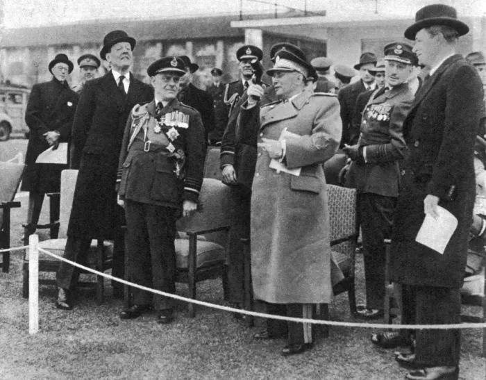 Framed Print : Tito opens an RAF Duxford Air Display Framed Print : Tito opens an RAF Duxford Air Display