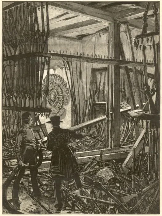 Framed Print : Tower of London 1885 Framed Print : Tower of London 1885