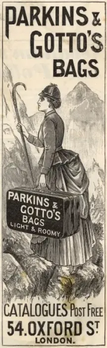 Framed Print : Travel / Luggage / Parkins Framed Print : Travel / Luggage / Parkins